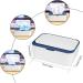 Wet Wipes Box Moist Toilet Paper Box Dispenser Box for Wet Wipes Tissue Box Napkin Box with Storage Box for Face Covers (Blue) Blue-de - Buy Online on GoSupps.com