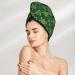 Buy Christmas Microfiber Hair Towel Wrap - Super Absorbent Coral Velvet for Long Curly & Thick Hair | Quick Dry Hair Cap for Women - Buy Online on GoSupps.com