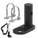 Fitenber bicycle trailer coupling trailer coupling for bicycle trailers with 2 pieces of backup bicycle trailer coupling for children pet cargo traction head bicycle trailer children
