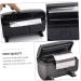 2 Pcs Tin Foil Dispenser Aluminium Foil Hairdressing Foil Cutting Machine Fold Foil Cutting Tool Automatic Care Product Abs Environmental Protection Material Blackx2pcs 17x9cmx2pcs - Buy Online on GoSupps.com