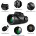 80x100 High Powered Monocular Telescope for Smartphone | Low Light Night Vision | Includes Holder, Tripod & HD Viewing | Ideal for Stargazing, Hunting, Wildlife & Travel - Buy Online on GoSupps.com