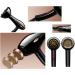 Travel Hair Dryer 3 Heat Levels 2 Speeds Portable Ionic Cordless Hair Dryer Fast Drying Suitable for Men and Women - Buy Online on GoSupps.com