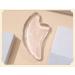 Transparent Gua Sha Facial Tools Natural Resin Face Massage Tool Body Gua Sha Lymphatic Drainage Massager Fascia Blaster for Cellulite Remove Skin Care Relieve Muscle Tension and Jawline Sculpting