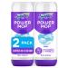 Swiffer PowerMop Floor Cleaning Solution with Fresh Scent .75L 2 Pack