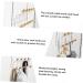 jojofuny Condiment Jar 2 Pcs 1 Wall Hanging Hook Hanger Coat Hangers Metal Hangers Wrought Iron Hooks Backpack Bath Ball - Buy Online on GoSupps.com