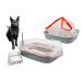 Harzara Premium Cat Litter Large Liners/Bags (10 Pack). Biodegradable Leakproof & Drawstring Design for an Easy Quick Clean Up.
