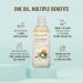 NATURE WELL Moisturizing Coconut Oil for Bath Body & Shower - Pack of 2 (8 Fl Oz Each) - Buy Online on GoSupps.com