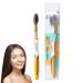 Flossing Toothbrush Portable Soft Bristles Toothbrush Sensitive Manual Toothbrush Ultra Clea N Toothbrush Comfort Grip Gum Care Toothbrush HouseHold Filament Toothbrush for Sensitive Teeth & Gums