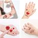 Valentine's Day Temporary Tattoo Set - 10 Sheets Waterproof Body Art Stickers for Men, Women, and Kids | Pink Rose, Sweet Love Hearts, Lips, Cupid Designs - Perfect for Legs, Arms, Face | Party Favors - Buy Online on GoSupps.com