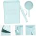Didiseaon 2 Sets Washing Storage Bucket Flour Dispenser Method Laundry Wrought Iron Sky-blue 1 count (Pack of 1) Sky-bluex2pcs - Buy Online on GoSupps.com