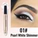 Erinde White Cream Eyeshadow Stick - Shimmer Metallic Eye Shadow Crayon | Waterproof & Long Lasting | Highly Pigmented Eye Highlighter Stick for Brightening - Save Time - Buy Online on GoSupps.com