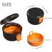 Argomax Braces Cleaning Box | Denture Container & Prosthesis Cleaning Case (Black + Orange) - Safe & Effective Dental Care - Buy Online on GoSupps.com