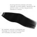 Micro Loop Hair Extensions Micro Ring 50g Remy Real Human Hair Extensions (18 Inch #1 Black) - Buy Online on GoSupps.com
