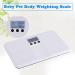 Digital Bathroom Scale LCD Digital Electronic/Tare Function Low Battery/Lock Alarm Baby Pet Body Weighting Scale 10.4 * 6.3 * 1.1in - Buy Online on GoSupps.com