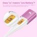 Femometer Smart Basal Body Thermometer BBT Thermometer with Backlight LED Screen - Fertility & Period Tracker with Femometer APP Lipstick Shape - Purple - Buy Online on GoSupps.com