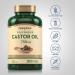 Buy Piping Rock Castor Oil Softgel Capsules 750mg - 200 Count | Cold Pressed Non-GMO & Gluten Free Supplement for Optimal Health - Buy Online on GoSupps.com