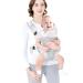 SERAPHY Baby Carrier: Front and Back Backpack for 0-24 Months Baby, Adjustable and Breathable, 15-45 LB, Grey - Buy Online on GoSupps.com