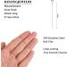 DanLingJewelry 304 Stainless Steel Ball Head Pins 40mm - 500 Pcs | Jewelry Making Findings - Buy Online on GoSupps.com