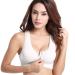Angxiwan Bustier Women Bh Shirt Hirreless yoga seamless spaghetti strap top cross crossed back breathable tops low support comfortable cotton cups medium bras white s