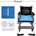 Ehucon Non-Slip One Direction Tubular Seat Cushion Fall Prevention One Way Glide Pad for Elderly in Wheelchair Size 17"x17" - Buy Online on GoSupps.com