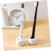 Goohochy 4-Piece Wangan Hair Toothbrush Set - Portable Oral Hygiene Cleaning Tools for a Fresh Mouth - Buy Online on GoSupps.com