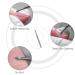 MelodySusie 3/32'' Cuticle Clean Nail Drill Bit - Professional Carbide Under Nail Cleaner for Dead Skin & Cuticles - Manicure Salon Supply - 1 Count - Buy Online on GoSupps.com