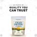 Dr. Mercola Vegan Protein Vanilla (690g) - 30 Servings | High BCAA Proteins | Non-GMO, Gluten-Free & Soy-Free - Buy Online on GoSupps.com