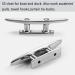 4 KAHACIYO Open Base Boat Cleat - 316 Stainless Steel Dock Cleat with Installation Screws (4 PCS) - Buy Online on GoSupps.com