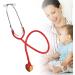 Kids Pediatric Clinician Stethoscope - Cartoon Animals Accurate Sound Soft Earplugs Adjustable Earpiece - 5 Animal Heads Included - Buy Online on GoSupps.com