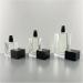 30ml & 50ml Clear Glass Spray Bottles - Travel-Friendly Refillable Cosmetic Packaging for Makeup & Perfume - Buy Online on GoSupps.com