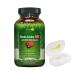 Irwin Naturals Brain Awake with Nitric Oxide Booster 60 Liquid Softgels Bundle Pill Case