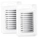 Eyelash Adhesive Strips 2 Boxes 20 Sheets Self Adhesive No Glue Apply Strip Lash Glue Reusable Lash Adhesive Strip for Fake Eyelashe Gentle and Non-irritating Easy to Remove and Wear Replacement