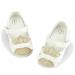 CENCIRILY Baby Girl Mary Jane Shoes Anti-Slip First Walking Bowknot Soft Sole Princess Wedding Dress Flats for 0-18 Month 6-12 Months A06 White