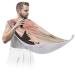Abstract Patterns Beard Bib Apron Beard Hair Catcher for Men Shaving Fathers Day Anniversary Christmas Gifts for Dad Husband Beard Bib with 2 Suction Cups