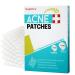 216 pieces pimple patches invisible natural hydrocolloid acne with tea tree oil day and night 2-in-1 acne pavement waterproof and breathable abscess abscess acne patches (white) (white)