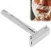 Premium Silver Manual Safety Razor for Men | Exquisite Craftsmanship | International Shipping Available - Buy Online on GoSupps.com