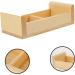 Alipis 1pc Sashimi Box Wood Tray Sushi Serving Plate Wooden Rectangular Sushi Dish Rectangle Wooden Pallets 20X10X6CM Khaki - Buy Online on GoSupps.com