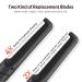 Premium Dermaplaning Tool for Face Exfoliation | Eyebrow Razor & Facial Shaver - 6 Replaceable Blades for Peach Fuzz Removal - Buy Online on GoSupps.com