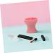 Didiseaon Makeup Brush Cleaner makeup cleaner cup makeup brush small cosmetic brush cleaner cosmetic brush cleaner cup Silica gel Cleaner make up detergent cleaning rack travel cleaning cup - Buy Online on GoSupps.com