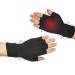 Copper Compression Arthritis Gloves  Workout Gloves  Copper Fit Gloves  Fingerless Gloves for Computer Typing and Dailywork Medium