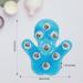 Boseen Hand Held Massager for Pain Relief - Full Body Palm Shaped Massage Glove with Roller Ball Massager and Essential Oils - Portable Design in Blue - Buy Online on GoSupps.com