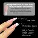 Maggidea 240 Pcs Coffin Fake Nails French Tip Nude Color Glossy Full Cover - Ballerina Nail Art for Women | French-Medium Long Square - Buy Online on GoSupps.com