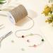PandaHall 1mm Waxed Cotton Cord Thread - 100 Yards for Bracelet Necklace Making and Crafting - Burlywood - Buy Online on GoSupps.com