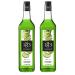Maison Routin 1883 Cucumber Flavour Syrup 1L Glass Bottle 2 Pack Cucumber 1 l (Pack of 2)