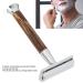 Buy Eco-Friendly Bamboo Double Edge Razor | Plastic-Free Travel Safety Razor for Men - Perfect Shave Without Blade - Buy Online on GoSupps.com