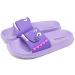 ChayChax Kinder Summer Hashuks Light Bathstolette Open toe Beach Sandals Comfortable Bathing Flaps 26/27 EU Violet