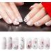 Nail Art Decal Sticker 2 Sheets 3D Nail Art Stickers Nail Art Decals DIY Decorations Water Transfer Nail Care Adhesive Manicure Stickers - Buy Online on GoSupps.com