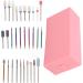 HURRISE Nail Bits Displayer Organizer Nail Drill Bits Holder 30 Holes Drill Bit Holder For Nails Display Organizer Dustproof Cover Mini Nail Bits Holder with Storage Box - Buy Online on GoSupps.com