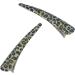 Topkids Accessories 8cm Hair clips for Women Duckbill/Beak/Concorde design Sectioning Hair Clips Hair Accessories for Women Hair grips Hairdressing clips (Animal print green) - Buy Online on GoSupps.com