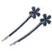 Women Alloy Hair Clip Vintage Hair Pins Rhinestone Barrettes Flower Bobby Pins Hair Care Tools Beauty Accessories For Female Girls Style4